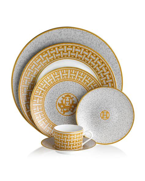 buy hermes dinnerware|hermes dinner set price.